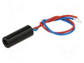 Module: laser | 1mW | red | dot | 650nm | 2.7÷3.3VDC | 10÷30mA