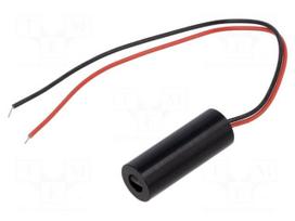Module: laser | 2.5mW | red | line | 650nm | 4.5÷5.5VDC | 15÷50mA | 90°
