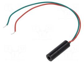 Module: laser | 5mW | red | line | 650nm | 4.5÷5.5VDC | 15÷45mA | 45°