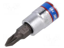 Socket: Pozidriv®-bit | Pozidriv® | PZ1 | 1/4" | 37mm
