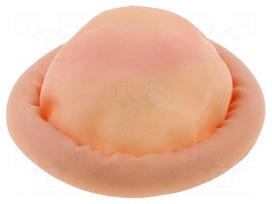 Finger cots | Size: XL | ESD | latex | Features: talc free,dissipative