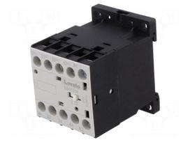 Contactor: 4-pole | NC + NO x3 | 24VAC | 6A | for DIN rail mounting