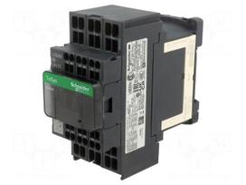 Contactor: 3-pole | NO x3 | Auxiliary contacts: NC + NO | 24VDC | 18A
