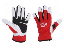 Protective gloves | Size: S | leather,spandex