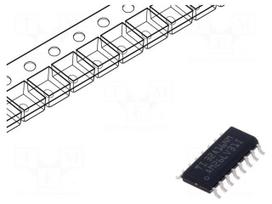 IC: interface | line driver | half duplex,RS422 | 32000kbps | SOIC16