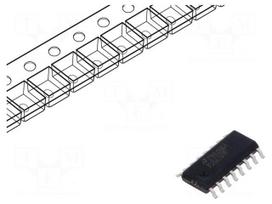 IC: interface | line driver | half duplex,RS422 | 30000kbps | SOIC16