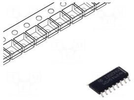 IC: interface | receiver,line driver | RS232 | 120kbps | SOIC16 | ESD