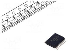 IC: interface | receiver,line driver | RS232 | 250kbps | SOIC16