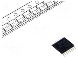 IC: interface | receiver,line driver | RS232 | 1000kbps | TSSOP16