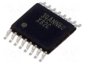 IC: D/A converter | 8bit | 220ksps | Ch: 8 | TSSOP16 | -40÷125°C