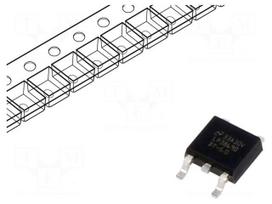 IC: voltage regulator | LDO,fixed | 5V | 1A | TO252 | SMD | reel,tape