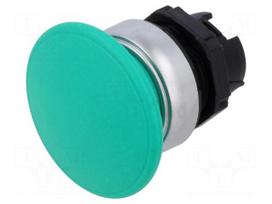 Switch: push-button | 22mm | Stabl.pos: 1 | green | IP66,IP67,IP69K