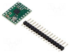 Stepper motor controller | DRV8434 | 1.2A | Uin mot: 4.5÷48V | green