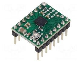 Stepper motor controller | DRV8434 | 1.2A | Uin mot: 4.5÷48V | green