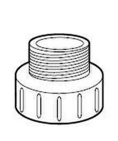 Adapteris MF ACME1"1/2x1"1/4 Adapteris MF ACME