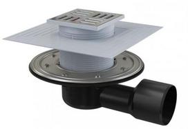 APV3344 traps 105/50/75 horizontāls,NT reste,flancis,slapjš+sauss APV3344 traps 105x105/50/75 horizontāls, sausais un slapjais