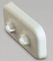 Dubultrozete 15-16mmx38mm, Polipropilēna Dubultrozete polipropilēna