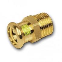 Gāzes Cu-PRES pāreja 18x1/2"M SANHA-Press® Gas pāreja ārējā vītne (M), 11243g