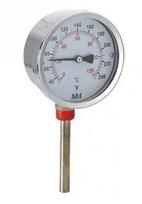 Termometrs D80,0-120°C,1/2",L=50mm, vertikāls Termometrs HVAC, vertikāls