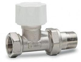 Termostatisks ventilis, taisns 1/2" RD201 F Termostatisks ventilis RD201, taisns