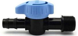 Vārsts 3/4"M-16mm, PN4 Noslēgvārsts PN4