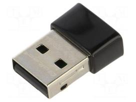 PC extension card: WiFi network | USB 2.0 | black | 2.4÷5.8GHz
