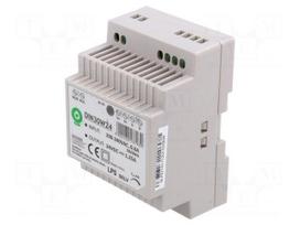 Power supply: switching | for DIN rail | 30W | 24VDC | 0÷1.25A | OUT: 1