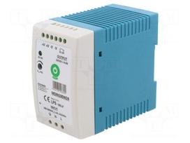 Power supply: switching | for DIN rail | 100W | 24VDC | 180÷264VAC