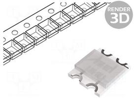 LED | RGB | SMD | 0805 | 2÷2.4/3.1÷3.4/3.1÷3.4VDC | 2x1.25x1.1mm | 130°