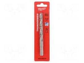 Drill bit | for metal | Ø: 11mm | high speed steel grounded HSS-G