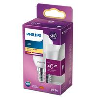 PHILIPS LED 40W P45 E14 Silti balta 2700K matēta spuldze 8719514309845 929003546555