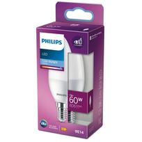 PHILIPS LED 60W B38 E14 Ļoti auksti balta 6500K matēta spuldze 8719514309746 929002978855