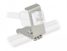 DIN-Rail adapteris 1xRJ45 Keystone modulim METĀLS