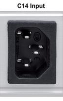 Intellinet Vertical Rackmount 24-Output Power Distribution Unit (PDU), 20 x C13 & 4 x Output C19, Removable Power Cable, Rear C20 Input