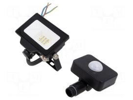 Lamp: LED flood light | 10W | 230VAC | 4000K | CRImin: 80 | 1000lm