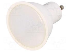 LED lamp | white cold | GU10 | 230VAC | 260lm | 3W | 120° | 6400K
