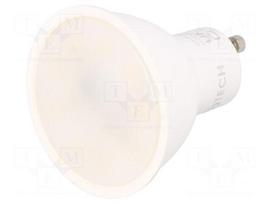 LED lamp | neutral white | GU10 | 230VAC | 410lm | 4.9W | 120° | 4000K