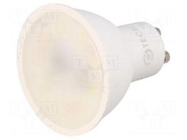 LED lamp | white cold | GU10 | 230VAC | 410lm | 4.9W | 120° | 6400K