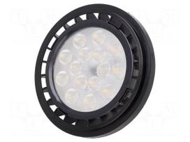 LED lamp | neutral white | G53 | 12VDC | 1250lm | 12.5W | 40° | 4000K