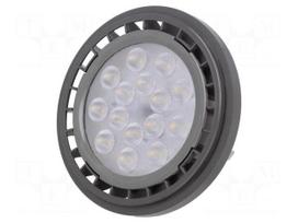 LED lamp | neutral white | G53 | 12VDC | 1250lm | 12.5W | 40° | 4000K