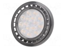 LED lamp | white warm | GU10 | 230VAC | 1100lm | 12.5W | 40° | 3000K