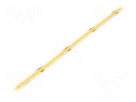 COB LED tape | white neutral | LED/m: 320 | 8mm | IP20 | 180° | 8W/m