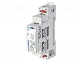 Automation module: timer | 1s÷10days | SPDT | 230VAC | -20÷50°C | IP20