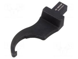 Wrench tip | torque,hook | Spanner: 50÷55mm | Socket size: 14x18mm