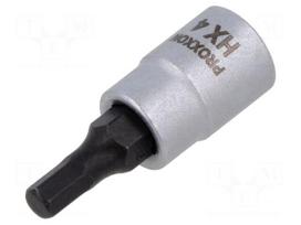 Socket: hex key-bit | HEX 4mm | 1/4" | Socket bit length: 33mm