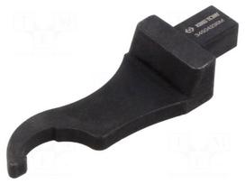 Wrench tip | torque,hook | Spanner: 28÷36mm | Socket size: 14x18mm