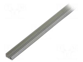 Profiles for LED modules | silver | L: 1m | GIZA-LL | aluminium