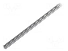 Profiles for LED modules | silver | L: 1m | 45-16 | aluminium | angular