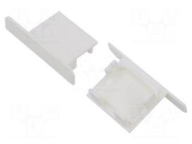 Cap for LED profiles | white | LARKO