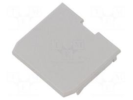 Cap for LED profiles | grey | KOZEL